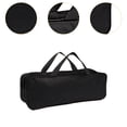 thumbnail image 6 of figatia Grill Utensil Storage Bag Lightweight Grill Bag for Outdoor Beach Party Yard S Black, 6 of 8