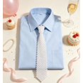 thumbnail image 6 of Linvycle Hand Woven Acrylic Pearl Tie Necklace, White Beaded Necktie Accessory, Adjustable Chain Fashion Shirt Jewelry for Party Wedding Daily Outfit Decor, 6 of 6