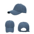 thumbnail image 4 of Wensltd Women Classic Suede Baseball Cap Warm Outdoor Winter Travel Accessory Solid Color Fashion Comfortable Hat Gray, 4 of 4