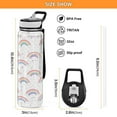 thumbnail image 2 of Purple Rainbow Sport Bottle With Straw 1L/1000ml, 2 of 5