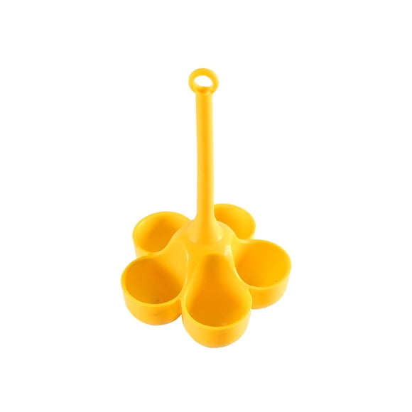 TIELUTT Silicone Five Hole Egg Steamer Egg Holder Kitchen Gadget Auxiliary Food Steamed Weird Stuff Rice Roll Steamer compatible with Machine 3 Layer Microwave Steamer Village People Pineapple Mini