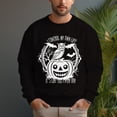 thumbnail image 2 of Men's 330g 100% Cotton Pumpkin Pattern Dropped Shoulder Crew Neck Sweatshirt, 2 of 15