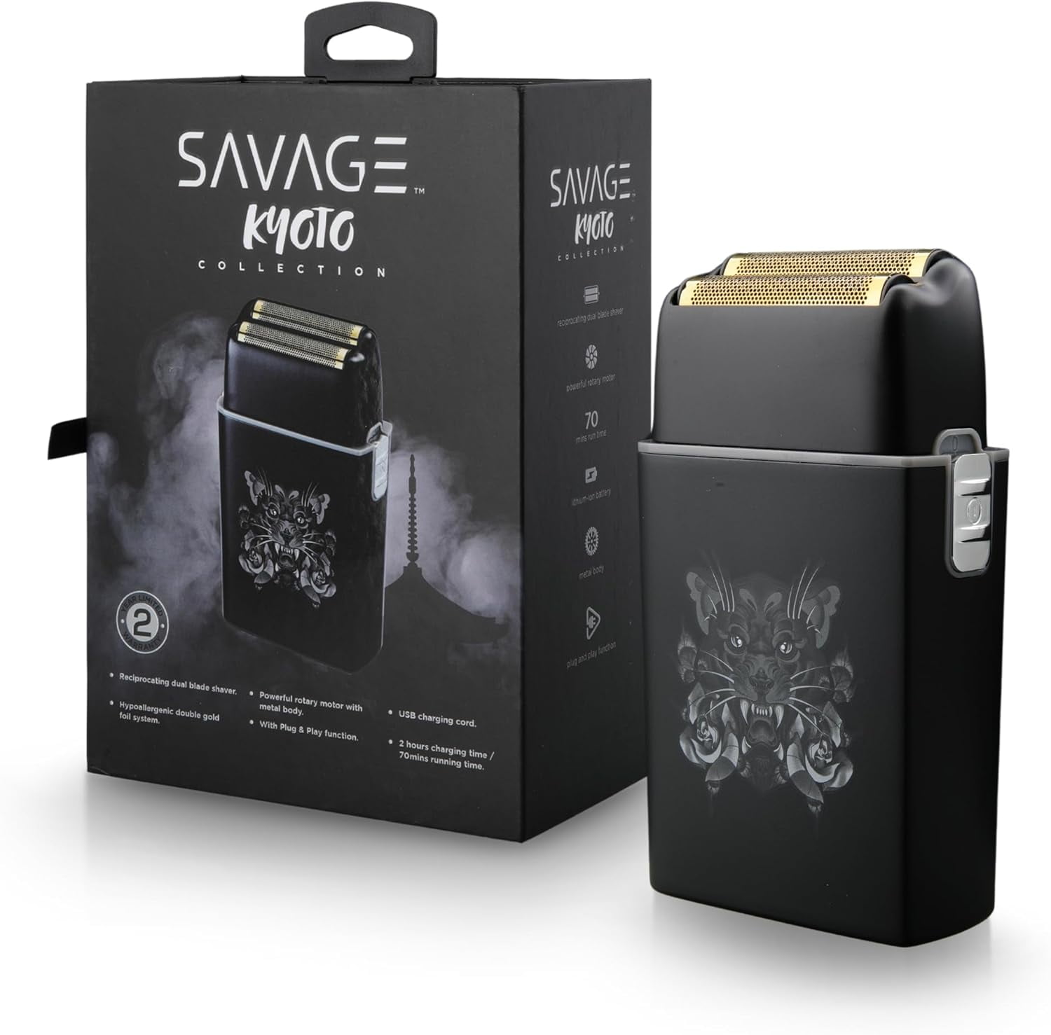 【新品未開封即日発送】Skull Shaver Pitbull Gold PRO Pitbull Gold PRO Head and Face Shaver | USB charging cable