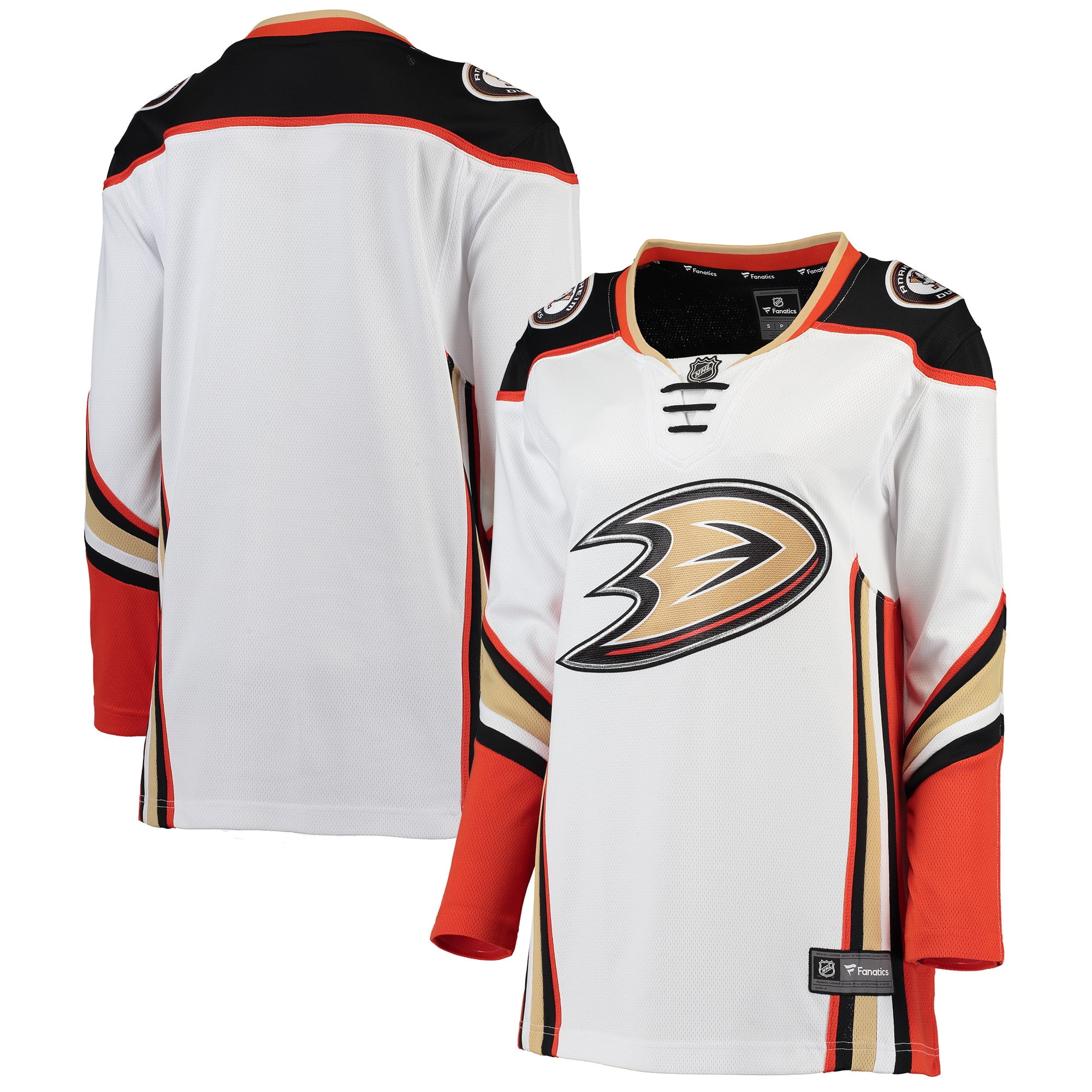 anaheim ducks jersey white