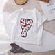 thumbnail image 4 of Camiseta de Hello Kitty para niños y niñas, playera Kawaii con combinación de letras y nombres, ropa informal con dibujos animados de Anime, 4 of 4