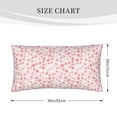 Disketp Cute Hand Drawn Hearts Pillowcase, Queen Size Pillow Cases for