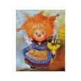 thumbnail image 1 of 5D DIY Girl Bee Rhinestone Diamond Diamond Painting Decoration Picture Painting Needlework Little Girl Crystal Embroidery Pictures Cross Stitch Decoration, 1 of 7