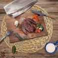 thumbnail image 5 of 2 pcs Woven Placemats Large Round Natural Wicker Placemats For Dining Table, 5 of 5