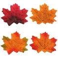 thumbnail image 5 of Bobasndm 100/200 Pcs Artificial Maple Leaves, Fake Autumn Maple Leaves Realistic Looking Silk Fall Leaves Garland for Halloween Fall Decorations Party Festival Thanksgiving Table Decorations, 5 of 9