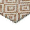 thumbnail image 4 of Addison Rugs Chantille Indoor/Outdoor Transitional Geometric Terracotta Washable Round Rug, 8' x 8', 4 of 6
