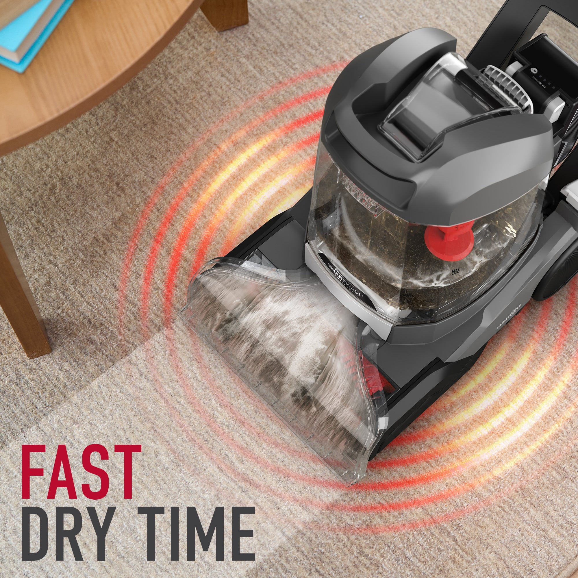 Hoover Residential Vacuum Onepwr Smartwash Cordless Carpet Cleaner Machine, V