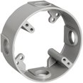 thumbnail image 1 of 1 Adaptateur d'Extension Rond Gris Aluminium avec 4 Sorties Filetées, 1 of 1
