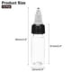 thumbnail image 2 of Uxcell 12Pcs 0.5oz/15ml Botellas Exprimibles, Botellas Dispensadoras Transparentes con Tapas de Rosca, Botella Plástica para Ketchup, Mostaza y Manualidades, 2 of 6