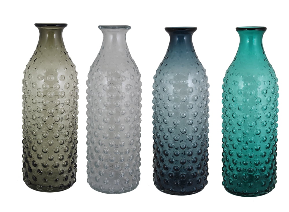 Assorted Set of 4 enthralling Glass Vase