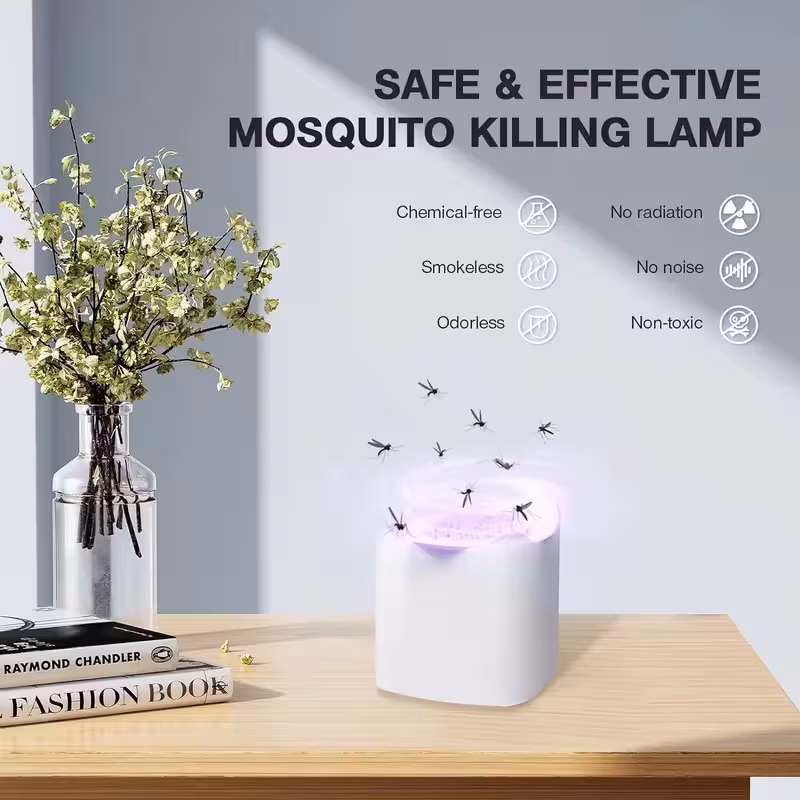 thumbnail image 2 of Mosquito Light, Mosquito Trap, Electric Mosquito Light with UV Light, Indoor USB Electric Mosquito Repeller, 2 of 8