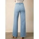 thumbnail image 2 of Jeans Astylish para mujer, cintura alta, pierna ancha, talla 10, 2 of 6