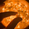 thumbnail image 3 of Mini-luces LED JjGoo, 100 unidades, 1,7 cm, resistentes al agua, color naranja, 3 of 8