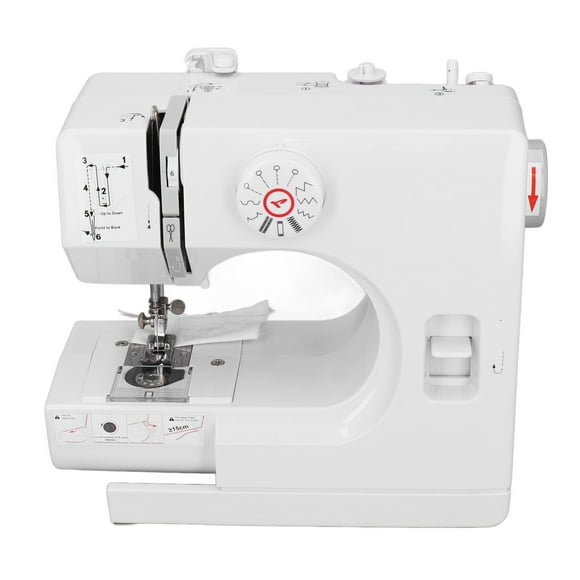 Mini Máquina De Coser Eléctrica, Mini Máquina De Coser Con Función De Costura De Tubo De Aplicaciones Amplias Para Uso Doméstico