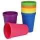 thumbnail image 2 of 7 vasos de plástico reutilizables resistentes a la rotura, aptos para lavavajillas, de color arcoíris, 2 of 8