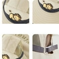 thumbnail image 5 of WUXIAN Kids Sun Hats Upf50+ Sun Protection Bucket Hat Toddler Summer Beach Play Hats With Neck Flap Sun Caps,Beige,One Size, 5 of 5