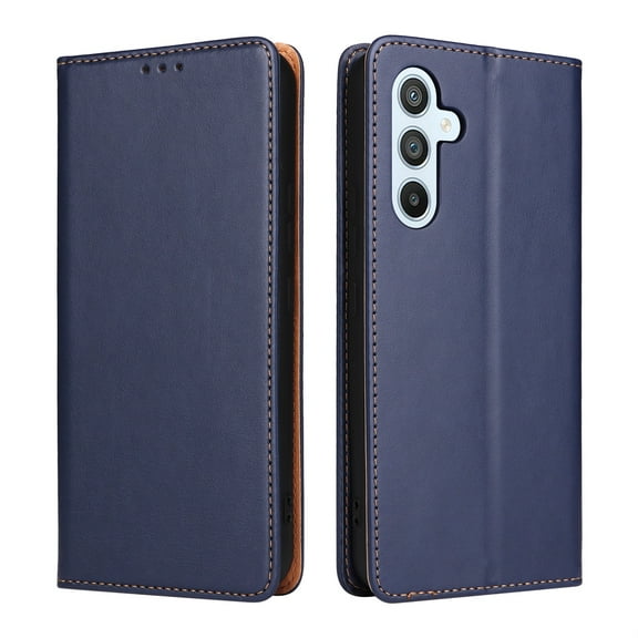 SaniMore for Samsung Galaxy A14 5G 6.6 inch Case, Magnetic Flip Wallet Shockproof PU Leather [Folding Kickstand] Stand Case Built-in Card Slot for Samsung Galaxy A14 5G, Blue