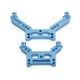 thumbnail image 1 of Amortiguador trasero Yotijar 1/16 para camiones RC azul, 1 of 4