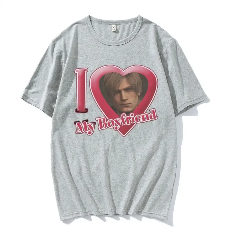 I Love My Boyfriend Leon S Kennedy Graphic T-shirt Women's