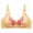 Beige, variant on YeJammarp Women's Wireless Bra Embroidery Floral Minimizer Bras for Women Cozy Breathable Seamless Push Up Bra Casual Bras For Women (44/100BC, Red)