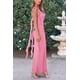 thumbnail image 4 of Vestido PRETTYGARDEN 2025 Verano Rosa Sin Mangas con Volantes Talla L, 4 of 8