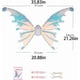 thumbnail image 3 of Alas De Hada De Perro Alas De Mariposa Luminosas Con Luces Led Para Perros Medianos Y Grandes, Movimiento De Aleteo Ajustable Y Diseño Luminiscente Para Disfraz Navideño De Mascota (1 Unidad) Rkxzt, 3 of 9