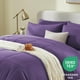 thumbnail image 3 of Juego de edredón CozyLux, color morado, tamaño queen, 7 piezas, cama en una bolsa, 3 of 7