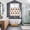 White, variant on Cute Ladybugs Kitchen Curtains Window Panels, Spring Botanical Leaves Vintage Insulated Window Treatment Curtain, Grommet Curtains for Bedroom/Living Room/Bathroom, 2 Piece 52"Wx72"L