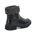 thumbnail image 3 of Aqua College Womens Perla Leather Winter Ankle Boots, 3 of 3