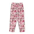 thumbnail image 5 of Balery Garden Gnomes print Women's Pajama Pants,Ultra Lightweight Pjs,Lounge Pant-X-Large, 5 of 9