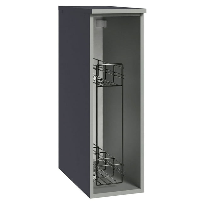 Gabinete Organizador de Cocina Madesa Nice Color Gris