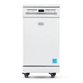 thumbnail image 1 of BLACK+DECKER Portable Dishwasher, 18 inches Wide, 8 Place Setting, White, 1 of 8