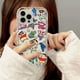 thumbnail image 2 of Funda de teléfono transparente Crayon Shin-chan para IPhone 15 14 Pro 13 12 11 Pro Max XR, parachoques transparente, cojín de aire, funda suave para pareja, 2 of 5