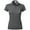 3ua03_charcoal gray, variant on Womens Pique Polo Shirts Dry Comfort Slim Fit Casual Short Sleeve Top