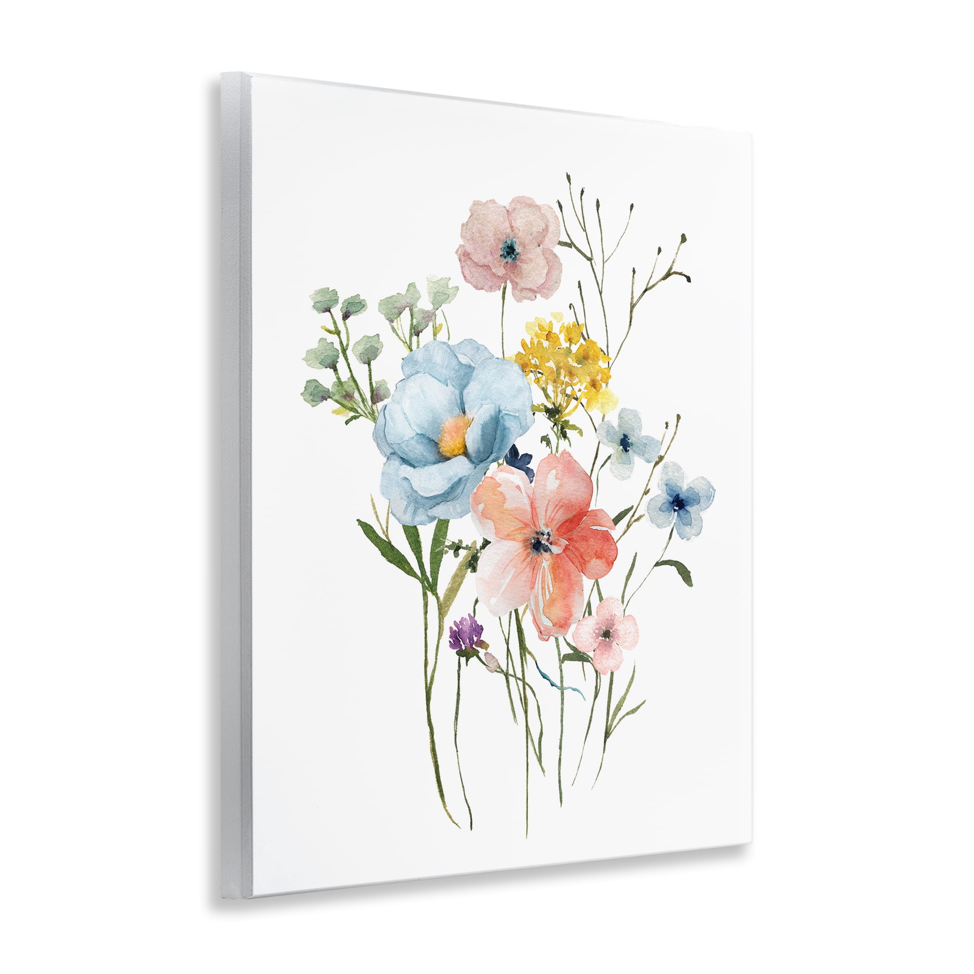 Stupell Industries Spring Meadow Wild Flowers Wall Plaque Art, design by Livi Finn