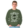 thumbnail image 4 of Fantasy MVP League Sports Fanatic Men's Big & Tall Crewneck Sweatshirt Brisco Brands 5X, 4 of 4
