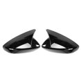 thumbnail image 2 of Pair Horn Style Side Mirror Cap Housing Protector Cover for  3 Axela 2020, 2 of 7