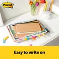 thumbnail image 5 of Post-it® Page Markers, Assorted Colors , .5 in. x 1.875 in., 100 Sheets/Pad, 5 Pads/Pack, 5 of 13