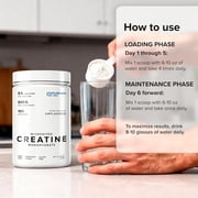 Puregen Labs Micronized Creatine Monohydrate Powder 500g – Pure, Unflavored, No Additives | 5000mg Per Serv (5g) - 100 Servings