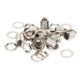 thumbnail image 4 of 3 Pin XLR Male Jack Socket Connector, Push Pull Design XLR Cable Male Socket Base Heavy Duty  For Audiophile For Mic, 4 of 8