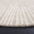 thumbnail image 3 of SAFAVIEH Abstract Frieda Radiate Area Rug, Natural/Ivory, 8' x 8' Round, 3 of 11