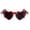 B., variant on Clearance! Halloween Decorations Black Red Heart Shaped Bat Sunglasses Halloween Accessories Two Bat Sunglasses Accessories Halloween Gothic Goth Gifts Event & Party