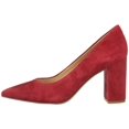 thumbnail image 2 of Franco Sarto Palma Crimson Suede, 2 of 6