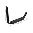 thumbnail image 4 of Garage Hooks Heavy Duty Utility Steel Garage Storage Hooks Wall Mount Garage Hanger Organizer For Organizing Power Tools Ladders Bulk Items Bikes Ropes More Equipment, 4 of 9