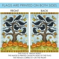 thumbnail image 5 of Toland Home Garden Crows N Jacks Bird Fall Flag Double Sided 12x18 Inch, 5 of 5