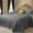 Dark Gray, variant on TOPCHANCES Bedspread For Queen Size Bed, Soft Milk Velvet Coverlet Set, Elegant Embossed Bed Throw with 2 Pillow Shams, 86" x 95", Light Gray